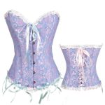 Bridal wedding tight and sexy steel bone corset dress